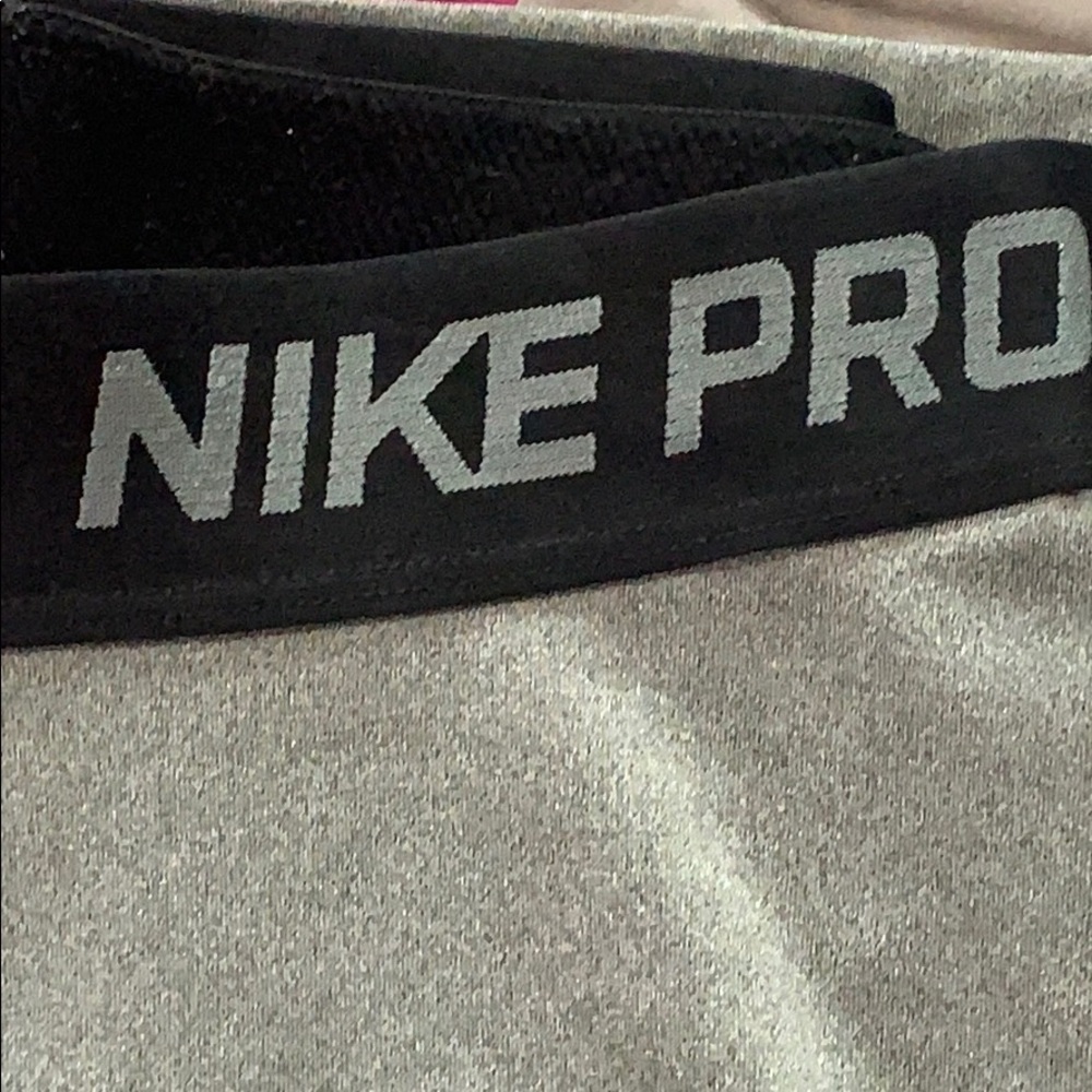 Grey Nike Pro Leggings Size XS